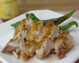 鶏もも肉の白みそ照り焼き作り方5写真