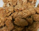 ニラと大豆ミートの甘辛味噌焼き♪弁当にも作り方2写真