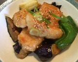 鶏肉の 生姜そうめんつゆ焼き作り方4写真