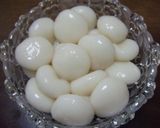 白玉団子　枝豆あん♪作り方2写真