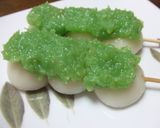 白玉団子　枝豆あん♪作り方3写真