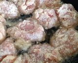 揚げ鶏&揚げ茄子の香味ニラだれ油淋鶏♡作り方3写真