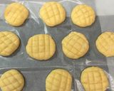 HMで*おやつミニメロンパン作り方5写真