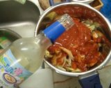 マカロニと鶏のトマト煮込み☆圧力鍋1つで作り方3写真