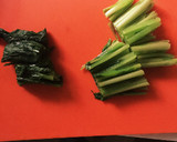 小松菜の煮浸し(お稲荷さん応用編)作り方1写真