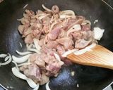 鶏レバーのオーロラソース炒め☆作り方4写真