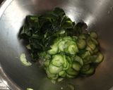 きゅうりとわかめの酢の物作り方3写真