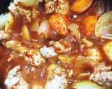 韓国料理 タッポックムタン 鶏炒め煮作り方8写真