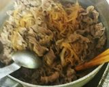 母の牛丼作り方8写真