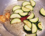 トマトとズッキーニの冷製パスタ作り方4写真