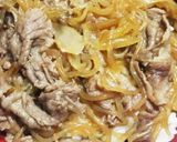 母の牛丼作り方9写真