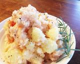 たらことクリームチーズのポテトサラダ。作り方5写真