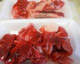 トロ～リ絶品♪♪大根と牛すじ煮込み❤❤❤作り方1写真