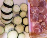 こんなに簡単！ナスと鶏ももぽん酢炒め♪作り方1写真