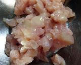 お弁当に！コーンと枝豆入りチキンナゲット作り方1写真