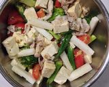 豚肉と夏野菜のさっぱり冷しゃぶサラダ作り方6写真
