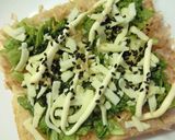 セロリ葉のあっさり和トースト作り方3写真