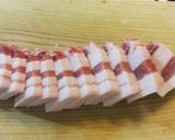 豚バラ肉カリカリ塩だし焼きそば作り方3写真