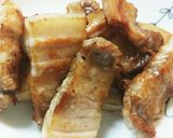 豚バラ肉カリカリ塩だし焼きそば作り方4写真