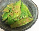 出すまで5分！モロッコいんげんの胡麻和え作り方3写真