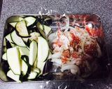 夏野菜たっぷり大人豚丼作り方1写真