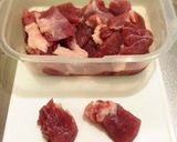 蜂蜜漬けイノシシ肉 de 野菜炒め作り方1写真
