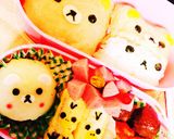 キャラ弁リラックマシリーズ作り方4写真