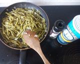 インゲン豆と玉ねぎの炒め物作り方5写真
