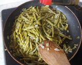 インゲン豆と玉ねぎの炒め物作り方6写真