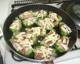 家族の大好物！ふっくらピーマンの肉詰め作り方6写真