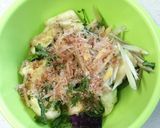 水なすを味わう*さっぱり薬味サラダ作り方5写真
