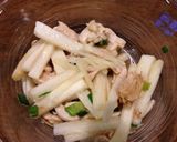 鶏ササミと長芋のポン酢和え作り方6写真