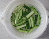 ゴーヤと豚バラ肉の甘味噌炒め作り方3写真