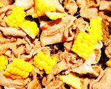お子様に〜♩とうもろこしと豚肉の焼肉作り方3写真