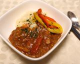 水無し＆ヘルシー☆トマトたっぷりカレー♪作り方8写真
