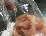 つるふわ鶏胸肉とゴーヤの梅肉和え作り方5写真