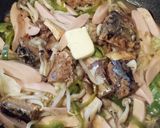 鯖味噌缶でちゃんちゃん焼き作り方5写真