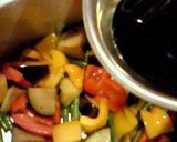 茄子とパプリカといんげんの甘酢和え作り方6写真