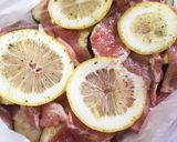 豚肉とレモン、ナスの重ね蒸し☆*+作り方7写真