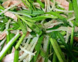 簡単安い！もやしとニラとハムの炒め物♡作り方10写真