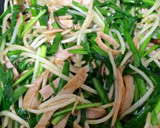 簡単安い！もやしとニラとハムの炒め物♡作り方12写真