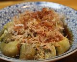 鮭と新じゃがのオーブン焼きと焼きナス作り方9写真