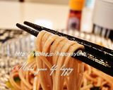 減塩レシピ・夏野菜de☆サラダ蕎麦作り方5写真