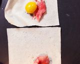 プチトマトの春巻き作り方3写真