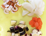 夏のお昼に！ちくわで野菜炒め作り方1写真