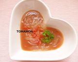 材料3つで簡単✿マロニーとまモンスープ作り方4写真