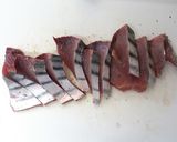ご飯がすすむ～*鰹とトマトの生姜焼き作り方1写真