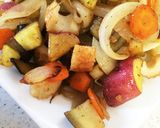 夏のお昼に！ちくわで野菜炒め作り方4写真
