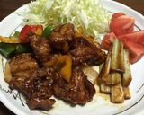 とり味噌（から揚げの甜麺醤ソース和え）作り方7写真