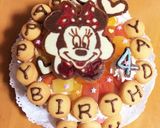 ケーキ ミニーちゃん作り方7写真